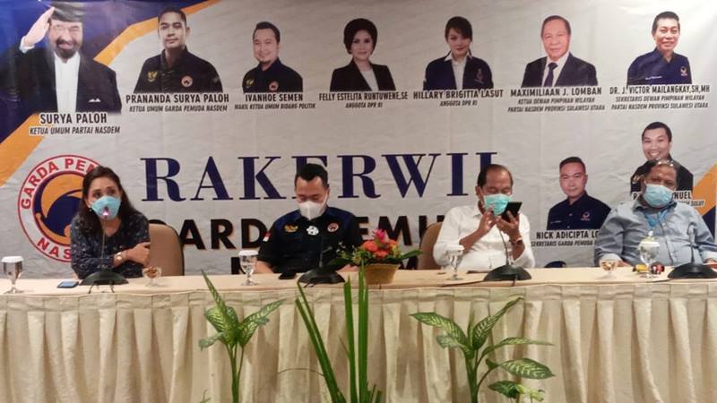 Rakerwil, GPND Sulut Ingin Menangkan Kader NasDem dengan Elegan