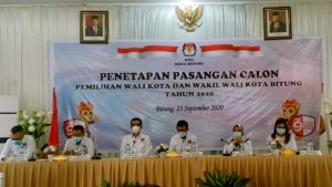 PILWALKOT BITUNG: Tiga Paslon Resmi Ditetapkan KPU