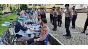 770 Personel Polda Sulut untuk Pengamanan TPS Wajib Rapid Tes