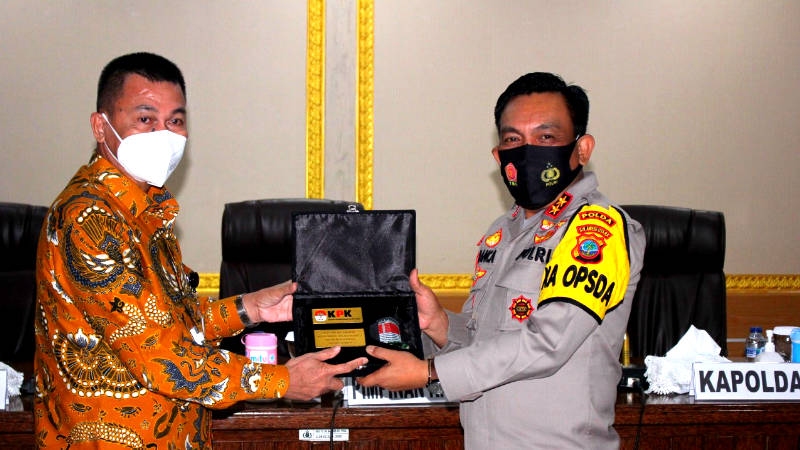 Tingkatkan Kerjasama Dengan KPK RI, Kapolda Panca Putra Berharap Pemberantasan Korupsi di Sulut Lebih Maksimal