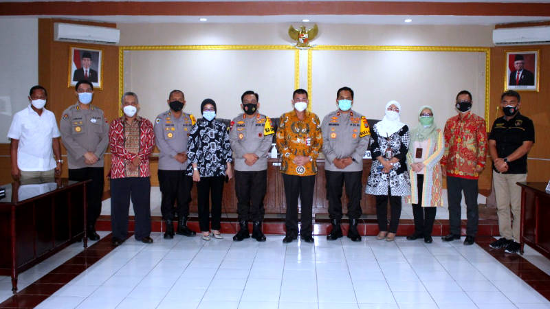Tingkatkan Kerjasama Dengan KPK RI, Kapolda Panca Putra Berharap Pemberantasan Korupsi di Sulut Lebih Maksimal