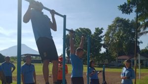 Tes Kesegaran Jasmani Wajib Bagi Tentara Langit