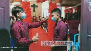 HUT ke-29 GPDI Glory Manibang Dirayakan Sukacita dan Disiplin Prokes
