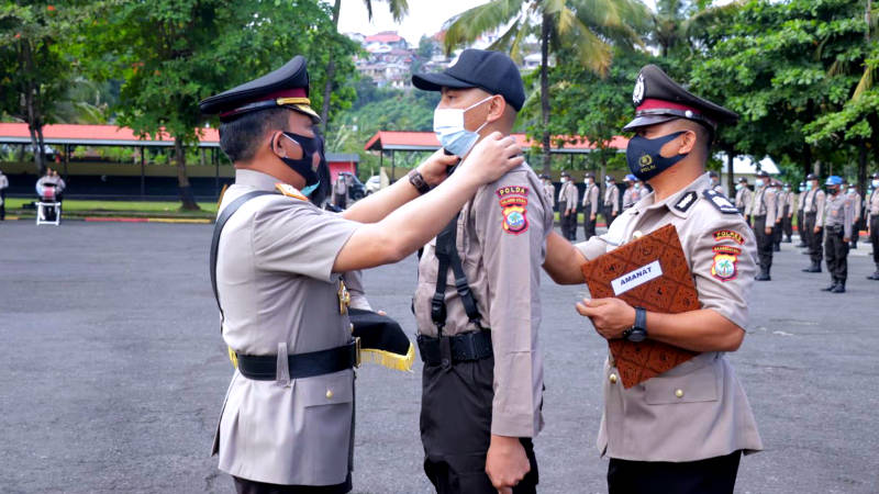 Kapolda Panca Putra Buka Pendidikan Pembentukan Bintara Polri Polda Sulut