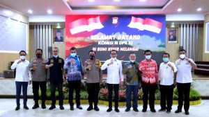Kunjungi Polda Sulut, Ketua Komisi III DPR RI: Gambaran Polisi Modern dan Profesional