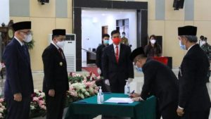 Pengukuhan Kakanreg XI BKN Manado, Bima Wibisana: Saatnya Muda-muda yang Pikul Beban Pembangunan Bangsa