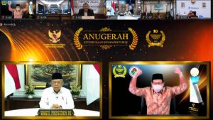Kemendes PDTT Raih Penghargaan Anugerah Keterbukaan Informasi Publik Tahun 2020