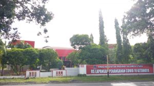 RS Lapangan Penanganan COVID-19 Kitawaya ‘Sunyi’