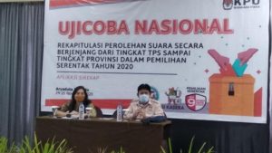 KPU Minut Ikuti Uji Coba Nasional SIREKAP