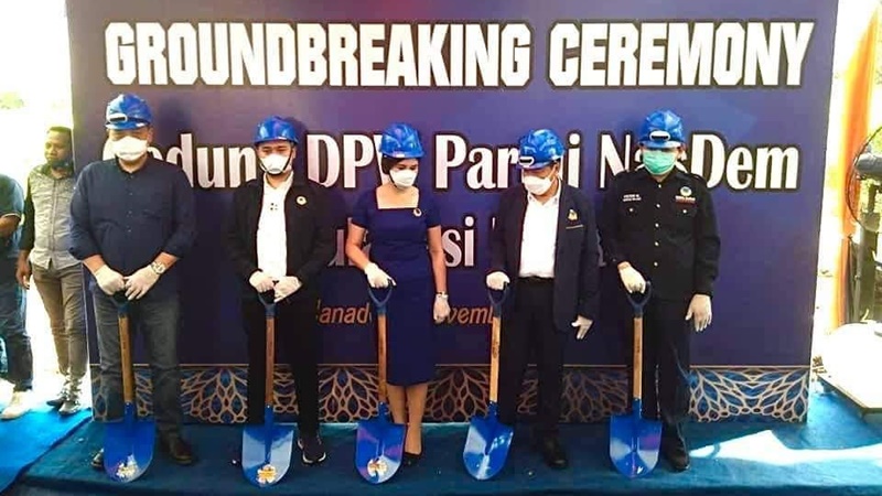 DPW Partai NasDem Sulut Segera Miliki Kantor Baru