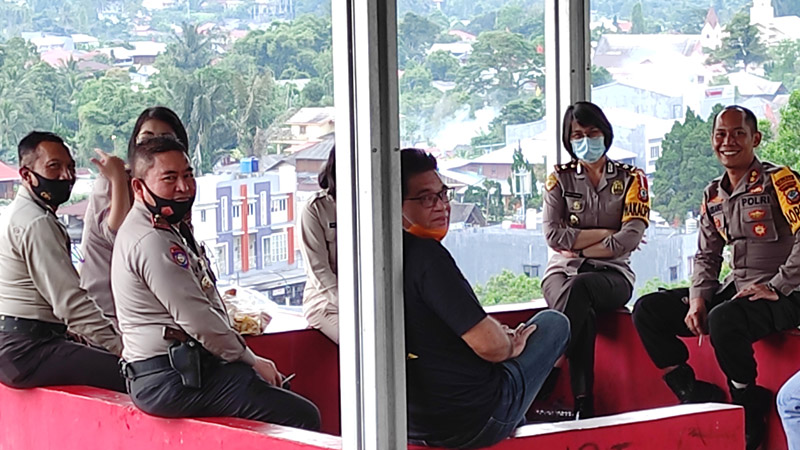 Debat Calon Aman, Kapolres Harapkan Dukungan Seluruh Elemen Masyarakat Amankan Tomohon