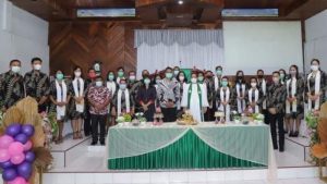 Syukuran HUT GMIM Getsemani Silian Raya, David Lalandos Ingatkan Penerapan Prokes