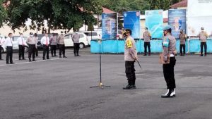 Kapolres Minsel Ajak Personilnya Tindak Tegas Pelanggar Prokes