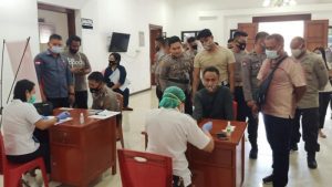 Polres Mitra Gelar Rapid Test, AKBP Rudi Hartono: Wajib bagi Seluruh Anggota