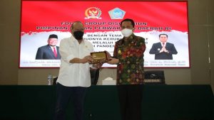 Kerukunan di Tengah Pandemi Covid-19, Agus Fatoni Apresiasi FGD DPD-RI