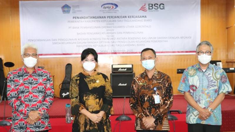 Pemkab Sitaro Kerjasama Pengelolaan RKUD dengan BSG