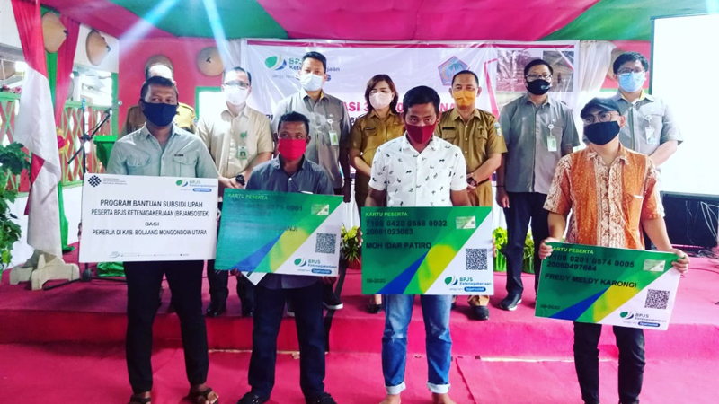 Sosialisasi Melindungi Petani di Bolmut Lewat BPJS Ketenagakerjaan