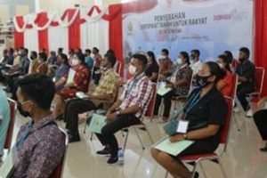 2.283 Sertifikat Tanah dari Presiden untuk Sulawesi Utara