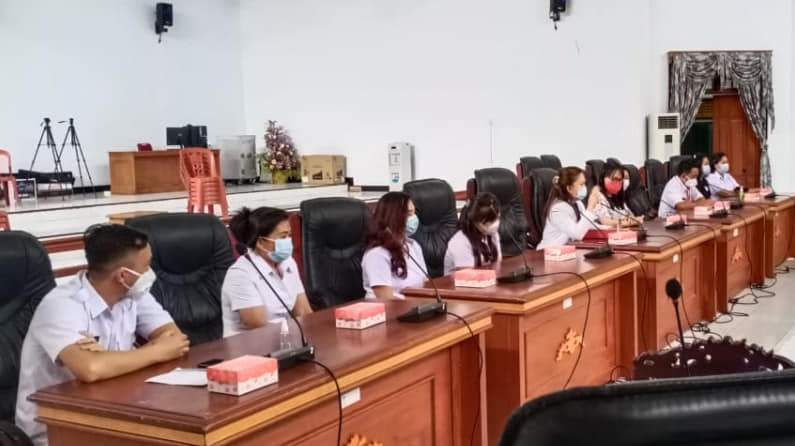Puluhan Tenaga Kesehatan Mengadu ke Komisi Dua DPRD Minahasa