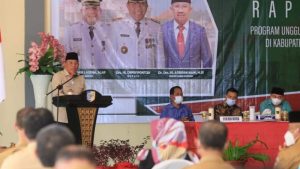 Rapat Kerja BKSU, Depri Pontoh: Mendorong Akselerasi Pembangunan di Kawasan Utara Sulawesi