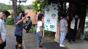 Menengok Protokol Kesehatan Covid-19 Di Tempat Wisata Danau Linow Tomohon