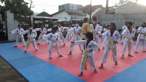Terapkan Protokol Kesehatan, Aquino Taekwondo Club Manado, Ikutkan 11 Anggota Ujian Kenaikan Tingkat