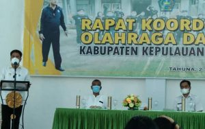 Rakor Olahraga Daerah Kabupaten Kepulauan Sangihe Digelar