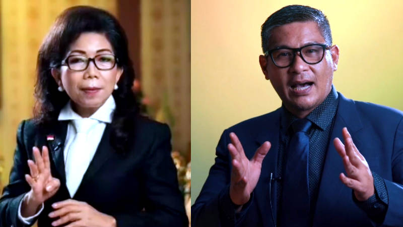 Jelang Masa Tenang, Begini Pesan Julyeta Runtuwene - Harley Mangindaan Dalam Video Read My Plan