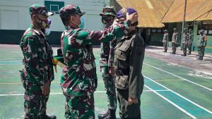Diklatsar Menwa Batalyon 175 Polnustar Angkatan XI Kodim 1301/Sangihe Resmi Ditutup