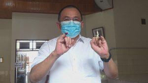Usai Mencoblos di TPS 1 Kolongan Satu, Wenny Lumentut: Siapapun Terpilih Itu Kehendak Tuhan