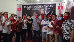 TOLE Manado Antar Putra Leilem Richard Sualang ke Balai Kota