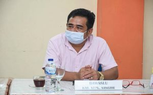 Belum Ditemukan Adanya Dugaan Pelanggaran Pasca Pilgub 2020 Oleh Bawaslu Sangihe