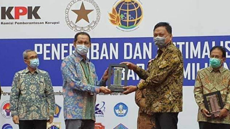 KPK Apresiasi Upaya Olly Dondokambey Tertibkan Aset Pemerintah