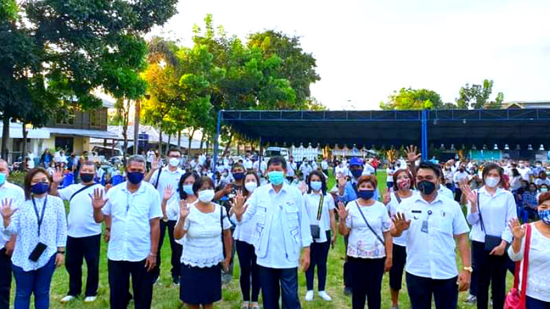 Wali Kota Vicky Lumentut Lantik Satgas COVID-19 Kecamatan Malalayang