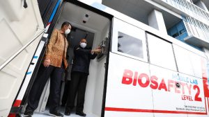 Satgas COVID-19 Luncurkan Mobile Lab BSL-2 Varian Bus untuk Percepatan 3T di Daerah