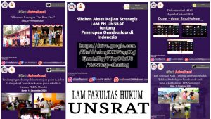 Covid-19 Bukan Halangan, LAM Hukum Unsrat Tetap Aktif Laksanakan Kegiatan