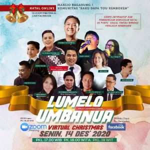 Baku Dapa Tou Remboken Sukses Gelar Konser Natal Online