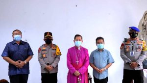 Bahas Perayaan Natal Saat Pandemi, Kapolda Sulut Temui Uskup Manado