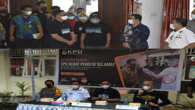 KPU RI Canangkan Gerakan Dukung Perekaman e-KTP di Minut