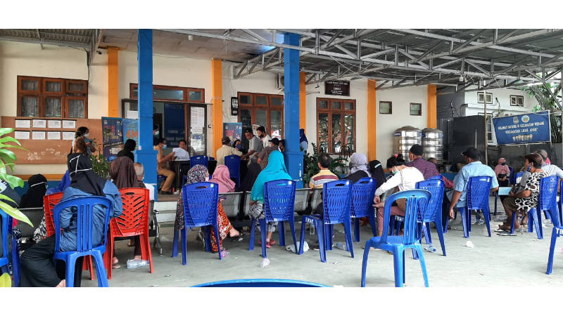Kecamatan Wenang Salurkan Lanjutan Bantuan Sosial Dana Lansia
