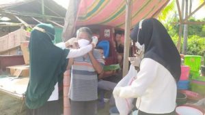 PKM Bolangitang ‘Turun Gunung’ Publikasi Penerapan Protap Covid-19 dan Bahaya DBD