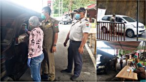 Posko Perbatasan Difungsikan, Warga Masuk Keluar Mitra Diperiksa Kesehatannya