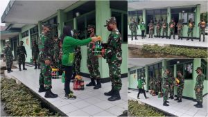 Jajaran Koramil Belang Diingatkan Rayakan Natal Bersama Keluarga di Rumah