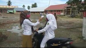 SMK Paramita Bintauna Siap KBM Tatap Muka Tahun 2021 Dengan Terapkan Prokes COVID-19