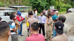 Sempat Memanas, Kebijakan Mitra Perketat Perbatasan Dibalas Blokir Jalan Warga Boltim