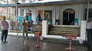 Polsek Tompaso Pastikan Penerapan Protokol Kesehatan Saat Ibadah Natal Kedua