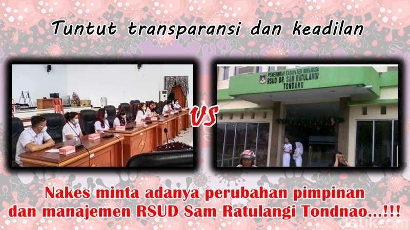 Ivonne Andries Desak Insentif Nakes RSUD Sam Ratulangi Tondano Dituntaskan