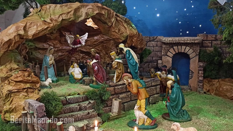 Umat Katolik Langowan Diajak Refleksikan Makna Kedatangan Yesus