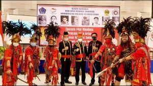 Penyambutan Gelar Pahlawan Nasional AA Maramis dan Arnold Mononutu Semarak