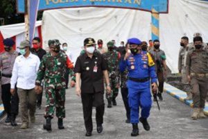 Amankan Pilkada di Kepulauan, Agus Fatoni Ingatkan Personel Ditpolairud Patuhi Protokes